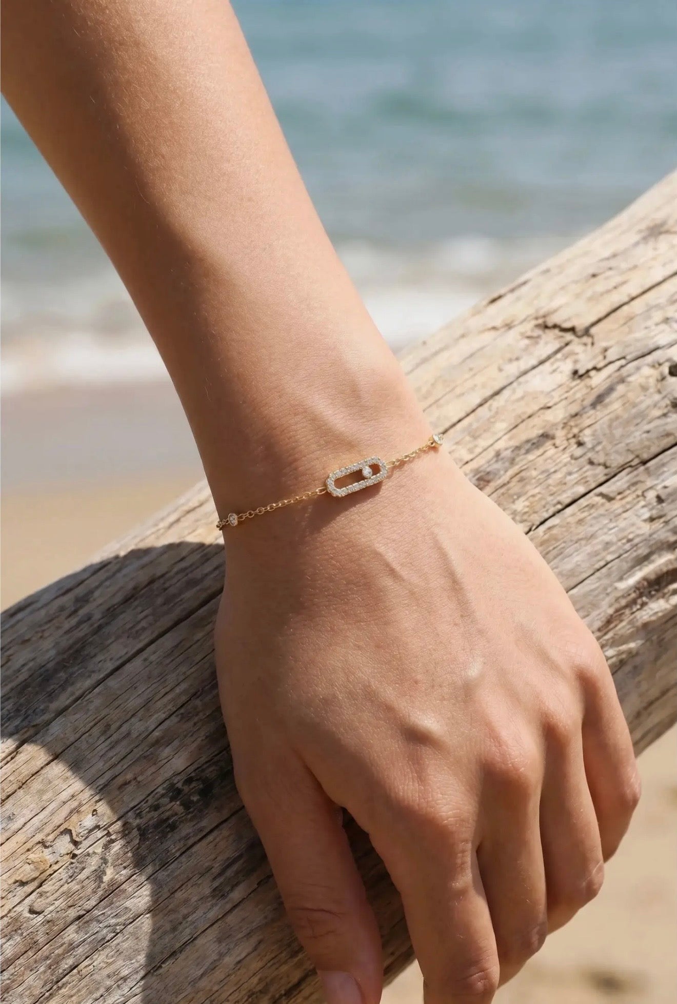 Lot de 2 bracelets en acier inoxydable