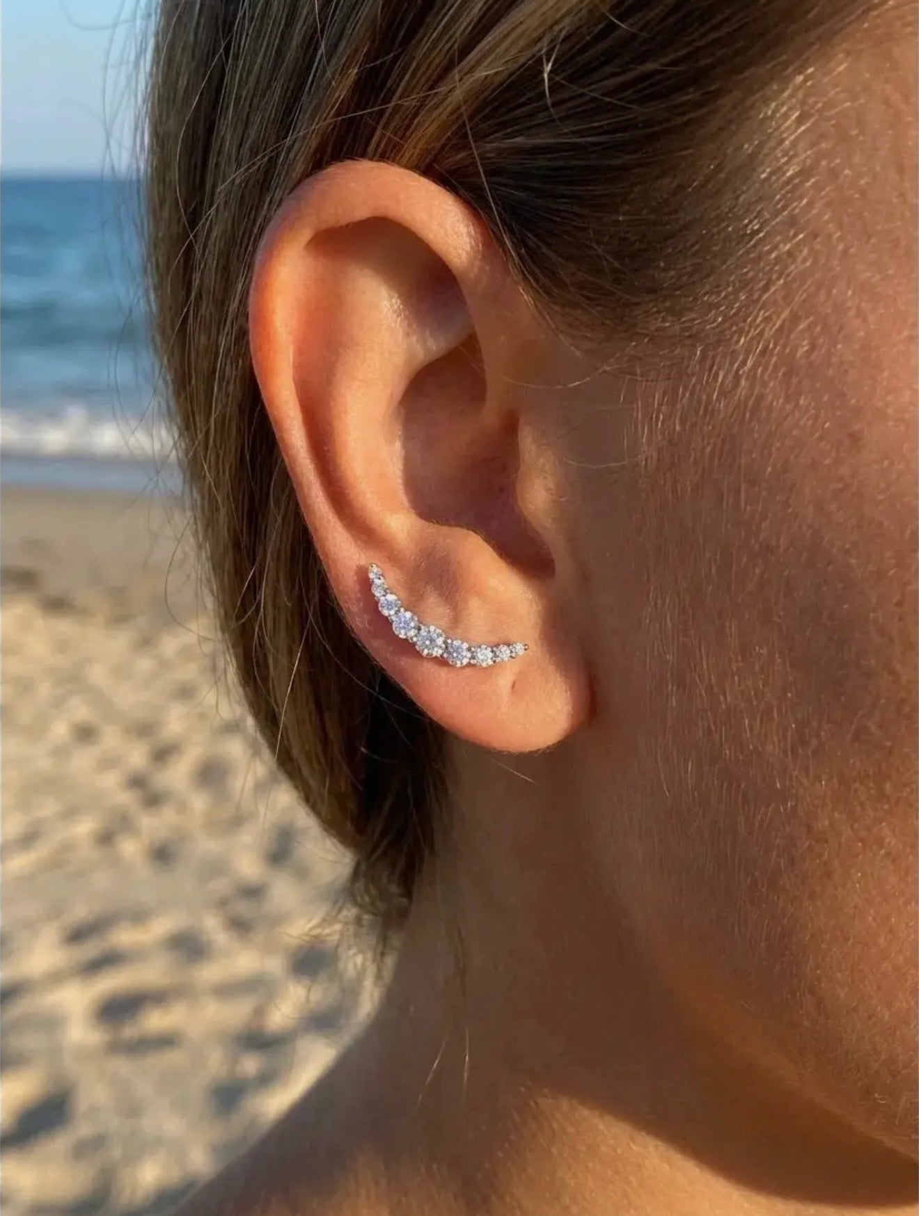 Lot de 2 piercings en acier inoxydable
