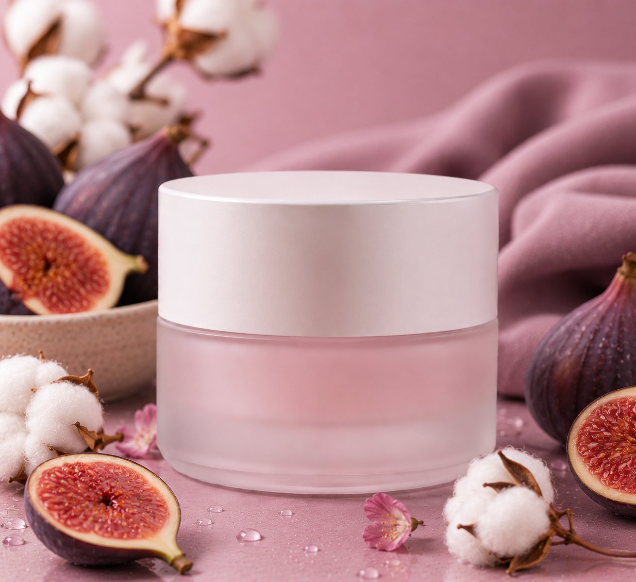 Lot de 2 musc tahara figue/coton de 5mL/20g chacun