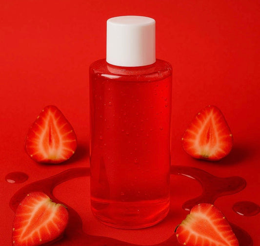 Lot de 10 gel douche fraise des bois