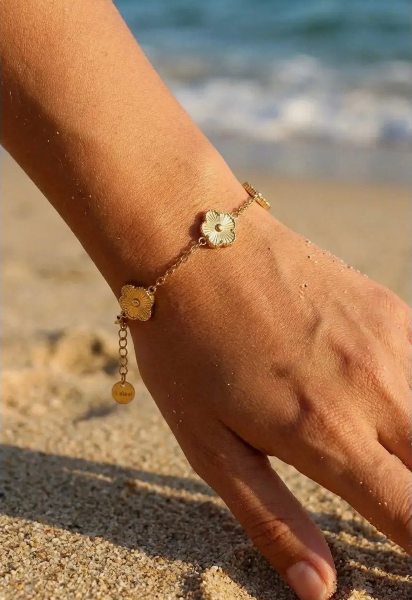 Lot de 2 bracelets en acier inoxydable