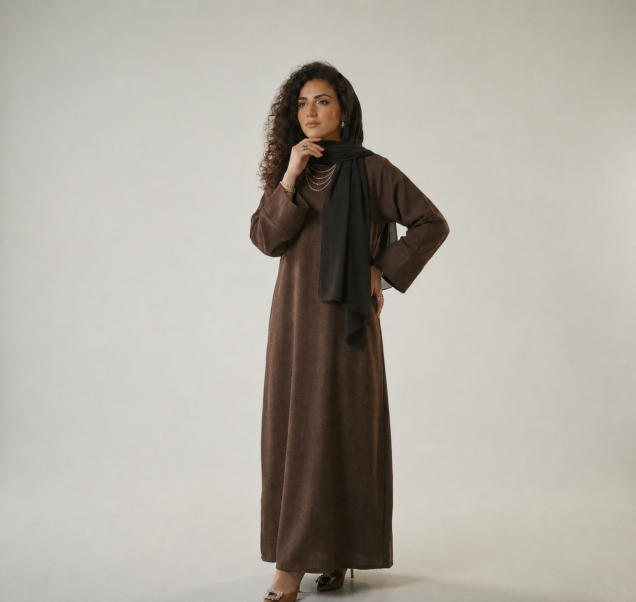 Lot de 2 longues abayas