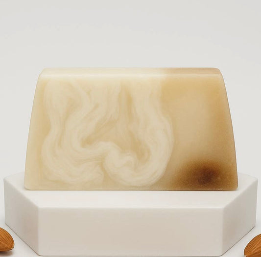 Lot de 10 tranches de savon amande