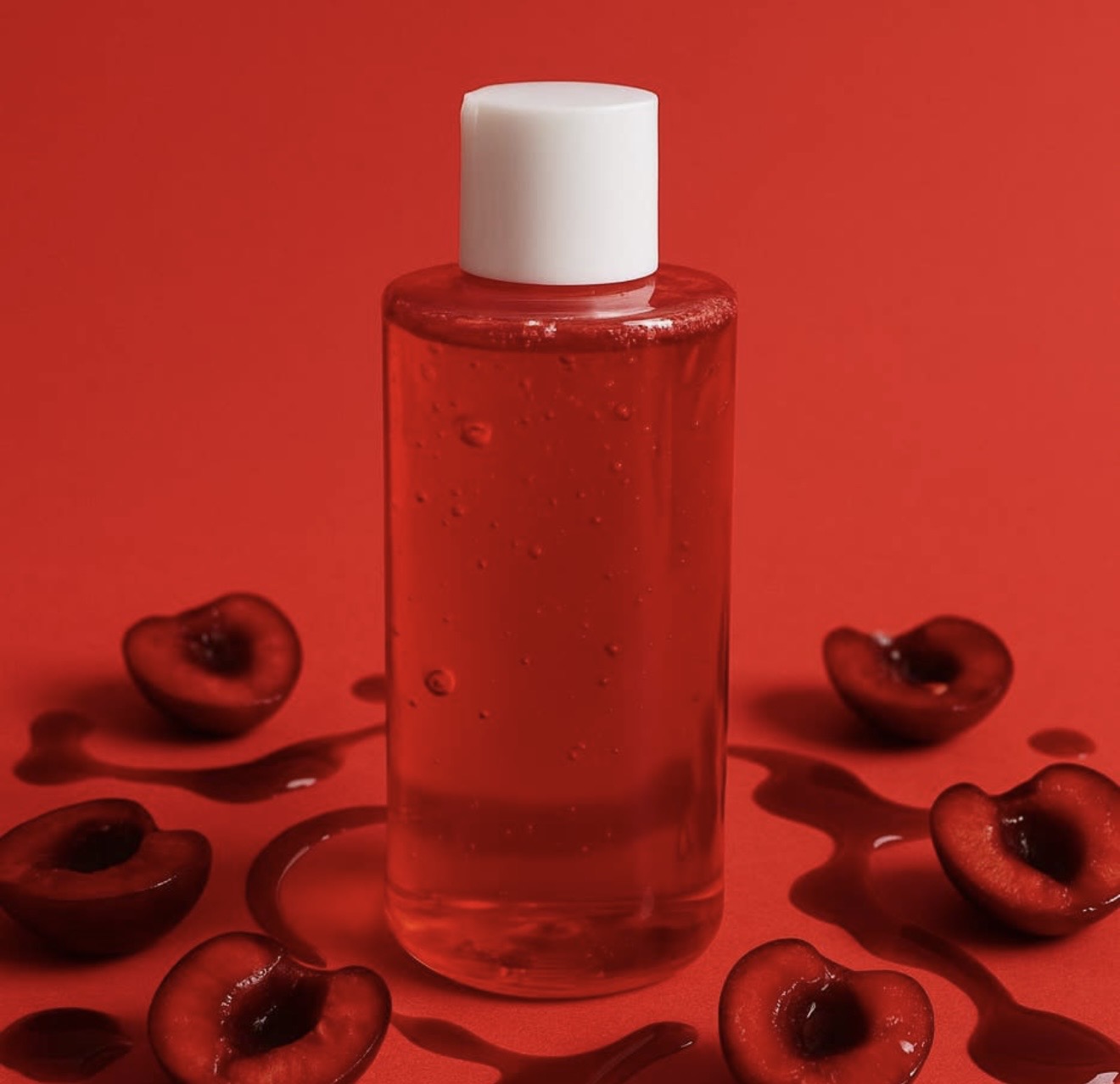 Lot de 10 gel douche cerise