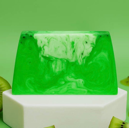 Lot de 10 tranches de savon kiwi