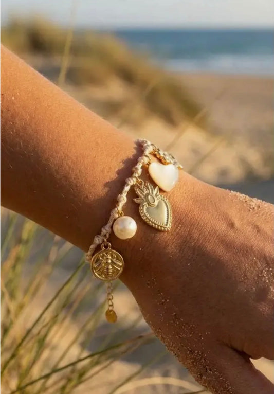 Lot de 2 bracelets en acier inoxydable