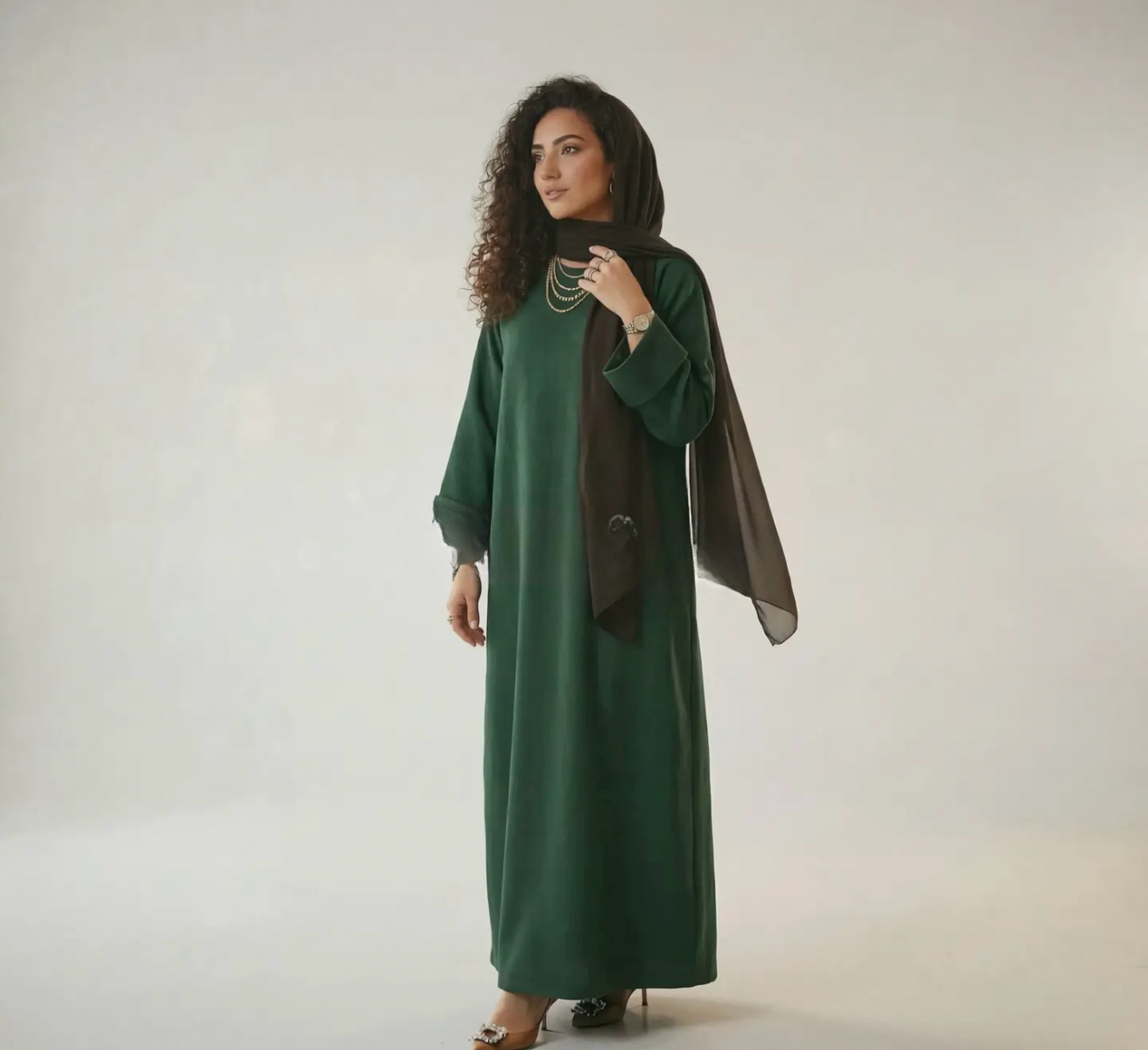 Lot de 2 longues abayas