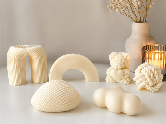 Lot de 6 décorations d’intérieur parfumées : 43g de cire