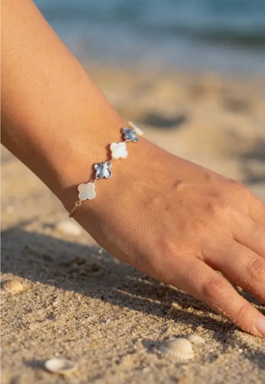 Lot de 2 bracelets en acier inoxydables