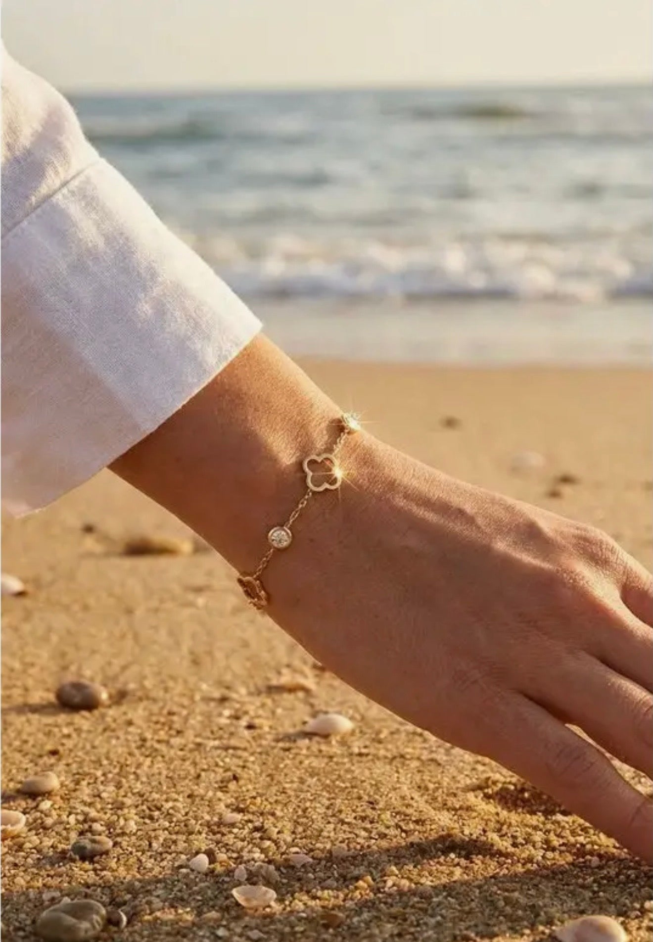 Lot de 2 bracelets en acier inoxydable