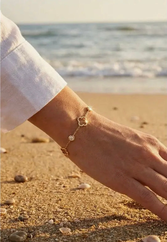 Lot de 2 bracelets en acier inoxydable