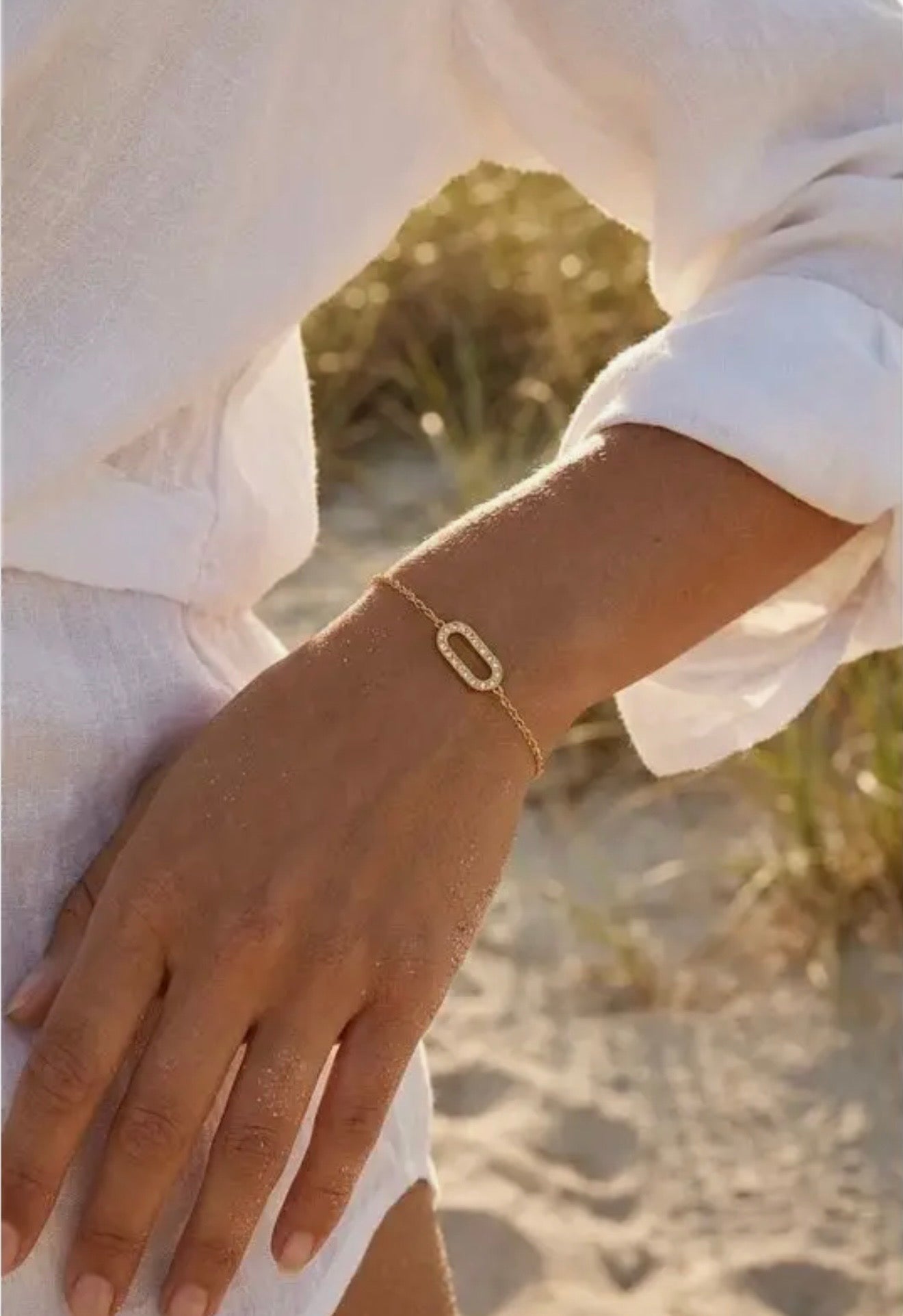 Lot de 2 bracelets en acier inoxydable